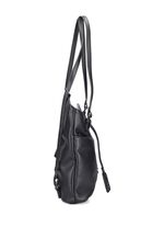 Rieker, Tasche, Damen, mit optischen Leo-Highlights SCHWARZ